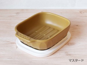 耐熱食器 ふた付き耐熱グリルトレー 日本製