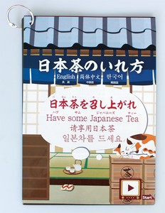 日本茶指さし翻訳カード