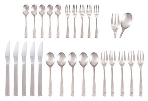 Diomio Cutlery 25 Pcs Set All Stainless