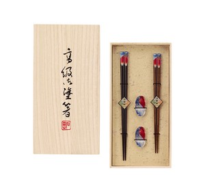 Paulownia Box Chopstick Rest 2 Zen Gaifu Clear Weather
