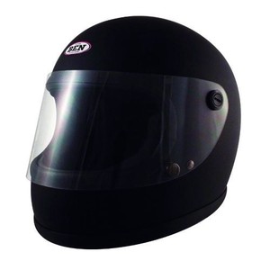 ヴィンテージスタイル フルフェイスヘルメット B60 フリーサイズ マッドブラック 51180