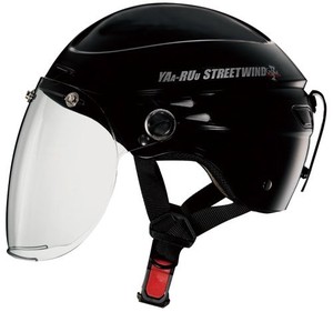 TNK工業 スピードピット STR-Z JT ヘルメット ハーフマットブラック FREE(58-59cm) 51098