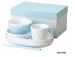 Linen Kids Plates Set Made in Japan