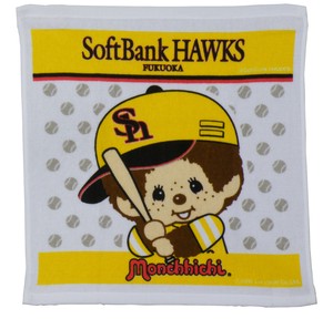 Festival Baseball Fukuoka SoftBank Hawks monchhichi Hand Towel