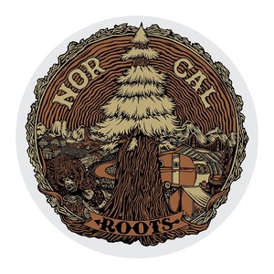 NORCAL CLOTHING FOREST　/　ノーカル  ステッカー