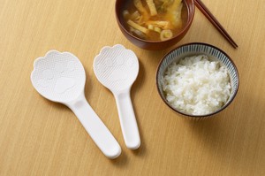 炒菜匙/饭勺 粉色 日本制造