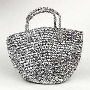 【再入荷】プラスチックサイザル共手9インチかぎ編み シルバー