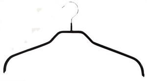 Di Clothes Hanger Set of 10 Black