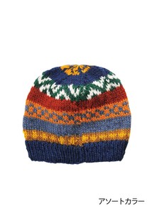 Tray Hand Knitting Recycling Wool Knitted Hat
