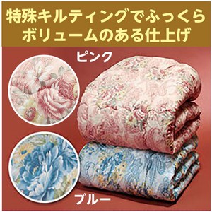 日本製 ボリュームウール混掛布団　防ダニ・抗菌防臭加工