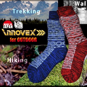 Ladies Outdoor Good Socks Jagged Made in Japan
