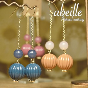 Pierced Earringss Abeille Simple 3-colors