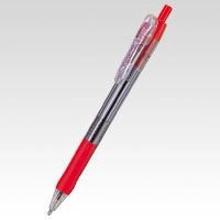 ゼブラ タプリクリップ ボールペン1.6 赤 BNU5-R 00050777