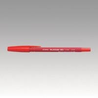 ゼブラ ラバー80ボールペン 赤 R-8000-R ｱｶ 00012363