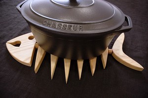 トリベット フィッシュボーン