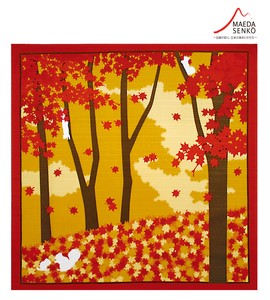 "Furoshiki" Japanese Traditional Wrapping Cloth Autumn Colors