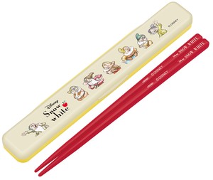 音のならない箸・箸箱セット 箸18cm 【白雪姫】 スケーター