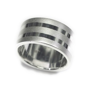 银戒指（无宝石） 简洁 10mm