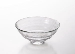 アデリア 津軽びいどろ 抹茶碗 クリア 耐熱ガラス 日本製