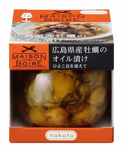 【おつまみ・ワイン】メゾンボワール 広島県産牡蠣のオイル漬け　ひよこ豆を添えて