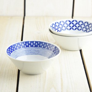 Blue Pattern Bowl MINO Ware