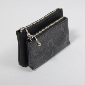 Parent And Child Card Case Paisley Black 3 Black made