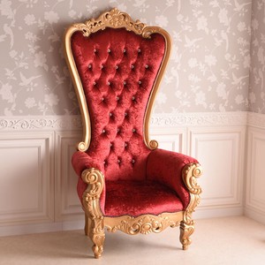 ★Spring fair★女王様の椅子 レッド・チェリー