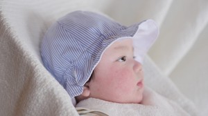 婴儿帽子 两面 防紫外线 人气商品