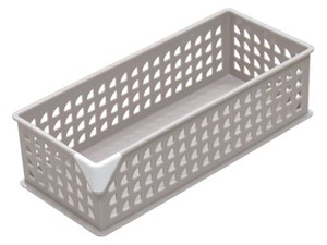 Organization Item Gray Basket
