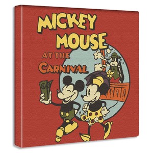 【アートデリ】ミッキーマウスのファブリックパネル      dsny-1710-19