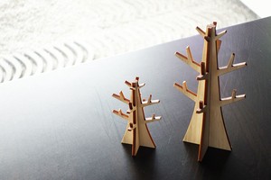 Naturalist Japanese Cypress Tree Display Ornament