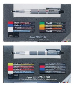 Ballpoint Pen Pentel 8-sets