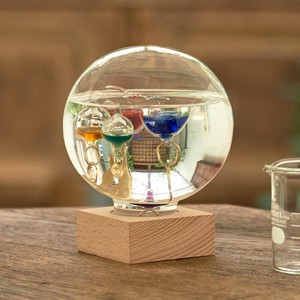 【Fun Science】ガリレオ　ガラスフロート温度計　ドーム