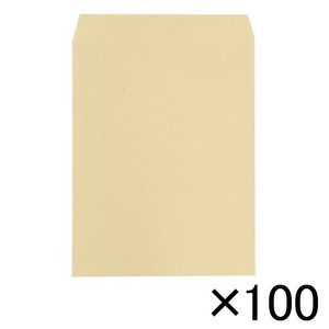 壽堂紙製品 クラフト封筒100枚 角3 85g 00193 00006154