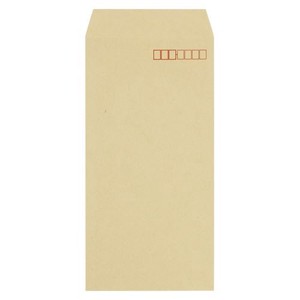 壽堂紙製品 クラフト封筒1000枚 長3〒枠付 00532 00006150
