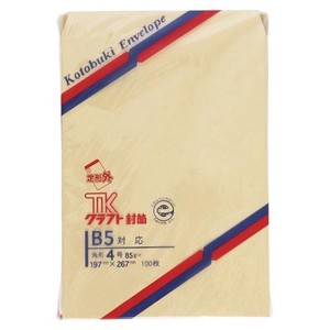 壽堂紙製品 クラフト封筒100枚入 角4 00943 00006168
