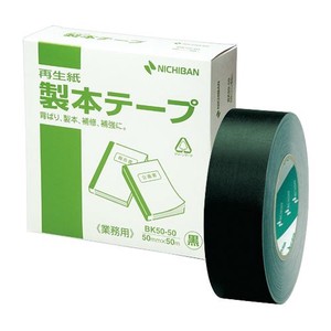 ニチバン 業務用製本テープ BK-5050 黒 BK-5050-6 ｸﾛ 00004761