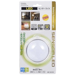 LEDセンサーライト（明暗＋人感センサー付/白色）