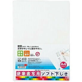 Plastic Sheet to lean on A4