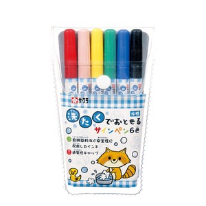 Marker/Highlighter Sign Pen Sakura SAKURA CRAY-PAS 6-color sets