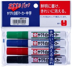 Marker/Highlighter Medium Sakura SAKURA CRAY-PAS 4-color sets