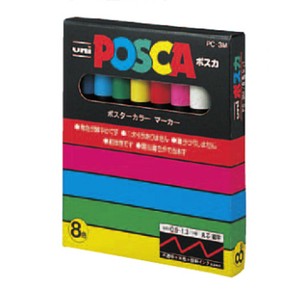 【(uni)三菱鉛筆】ポスカ　PC−3M　8色/ポスカ