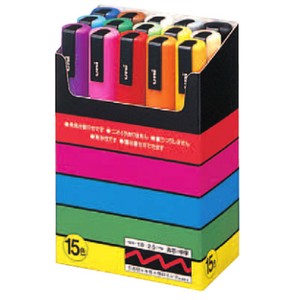 马克笔/荧光笔 uni三菱铅笔 Posca 三菱铅笔 15颜色