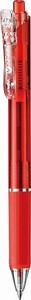 Pentel Feel Ballpoint Pen Clear Red axis Red