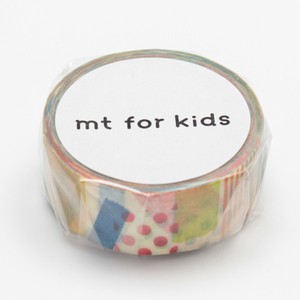 【カモ井加工紙】MT FOR KIDS ﾃﾂﾞｸﾘﾍﾟﾀﾍﾟ/マスキングテープ