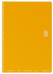 Notebook Soft Ring Note KOKUYO Orange 6mm Ruled Line 6-go