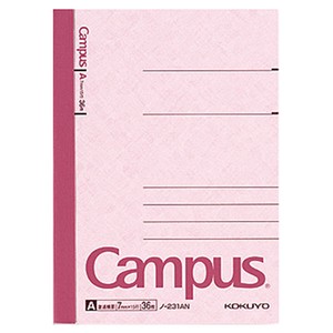 Notebook Campus-Note B7 7mm Ruled Line KOKUYO