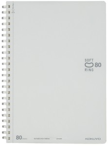 Notebook Soft Ring Note White A5 KOKUYO