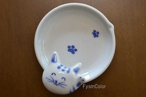 Ladle Stand Up cat HASAMI Ware Made in Japan