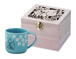 The Moomins Flow Wood Boxed Mug Snufkin Moomin